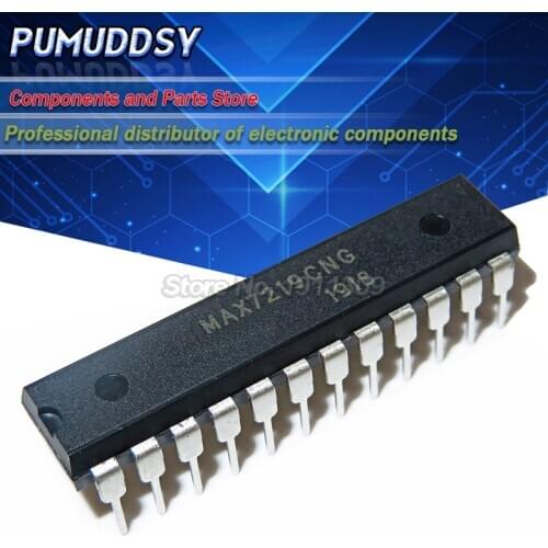 5PCS MAX7219 MAX7219CNG MAX7219ENG DIP24 IC