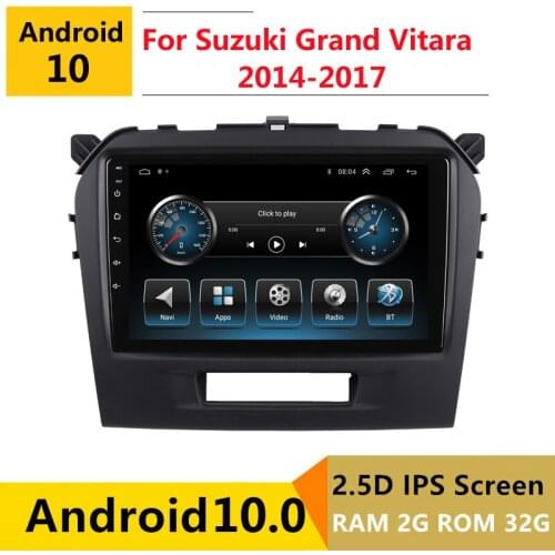2G RAM Android car stereo for Suzuki Grand Vitara 2014 2015 2016 2017 radio navigation GPS Multimedia Player headunit