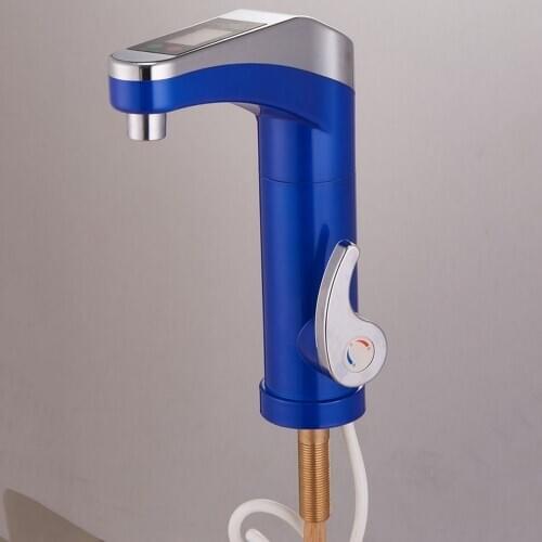 Electric Hot Water Faucet Hot and Cold Dual-Use Hot Water Heater Digital Display