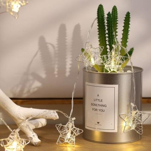 1.5/3/5m 10/20/50LED USB Battery String Light Star Lighting for Decorating Bar Cafe Party