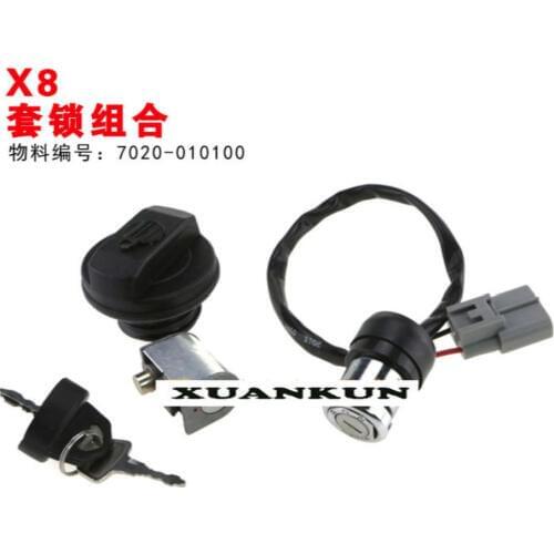 CFMOTO CF800-2 (X8) Set Lock Combination / Key Door All Terrain Vehicle ATV Motorcycle Accessories 7020-010100