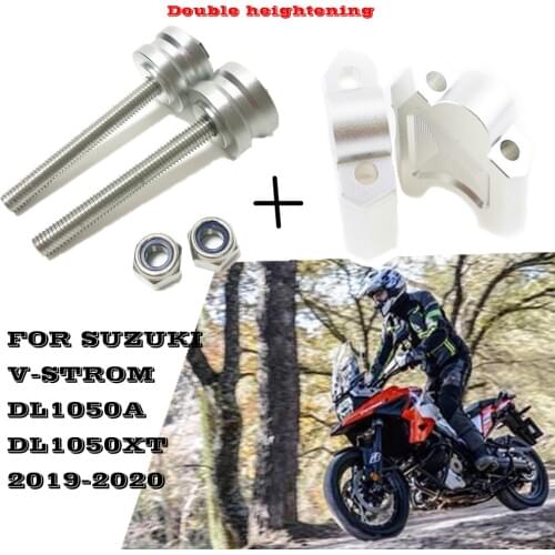 Motorcycle modification handlebar risers Height up Adapters For SUZUKI V-Strom DL 1050 XT 1050A 1050XT VStrom DL1050