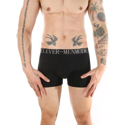 Men Sexy Removable Pad Boxer Underwear Butt-Enhancing Trunk Butt Lifter Enlarge Push Up Underpants Shorts Male Panties