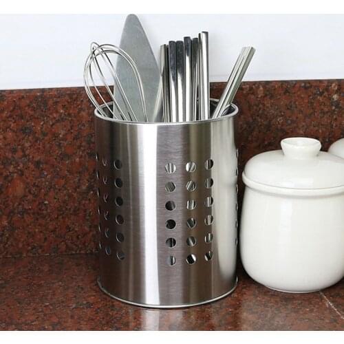 Stainless Steel Kitchen Tableware Storage Multifunction Chopsticks Spoon Fork Storage Rack Drain Holder Kitchen Utensils Tools