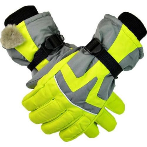 CKAHSBI Unisex Motorcycle Winter Skiing Riding Men Women Ski gloves Outdoor Climbing Waterproof Snow Gloves Snowboard Gloves