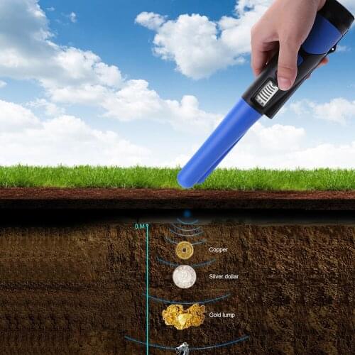 Portable Metal Detector Waterproof Pro Pinpoint Pinpointing Positioning Rod Gold Digger Garden Detecting Locator