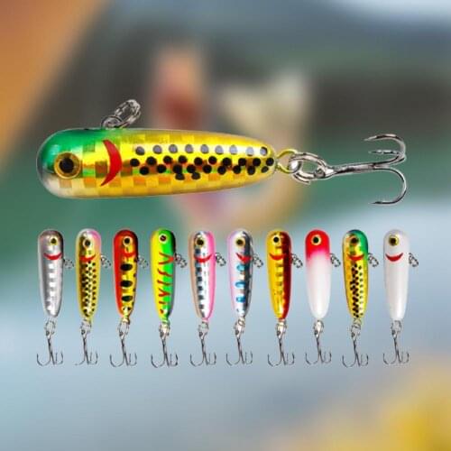 2.3g 3.5cm Fishing Lure Vivid Easy to Cast Plastic Attractive Swim For Mini Fishing Floating Wobblers Pike Baits Shads Tackle
