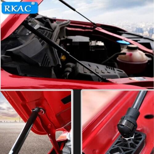 RKAC For ROEWE RX5/i6/RX3/350/360/i5 Bonnet Hood Supporting Rod Strut Bars Lift Spring Shock Bracket Car Styling