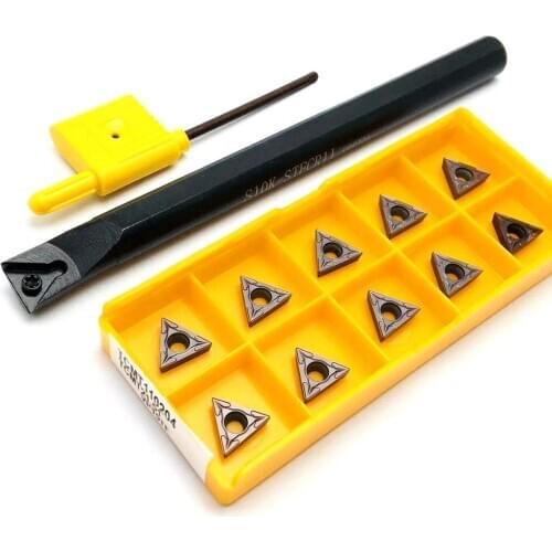S10K-STFCR11 internal turning tool holder CNC boring bar tool holder for TCMT110204 UE6020 VP15TF carbide insert cutting tool