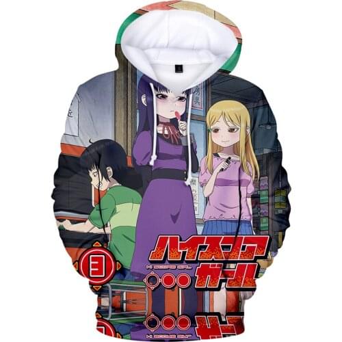 High Score Girl Dash Hoodies Sweatshirts Men Women Hot Game Print hoodie Pullover Fashion Kawaii Harajuku Tracksui Hoody