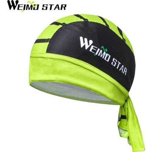 WEIMOSTAR Team Bicycle Team Cycling Cap Bandana Ciclismo Bike Headwear Cap Outdoor Riding Headband Pirate Scarf Hat Sunscreen