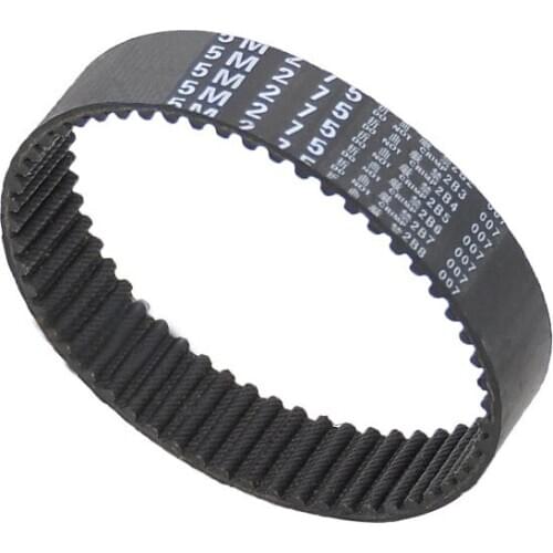 1Pcs HTD 5M-640 To 5M-690 Closed Loop Timing Belt Rubber Synchronous Belts Width 10/15/20/25mm