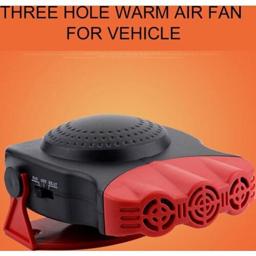 12V 150W Car Vehicle Cooling Fan Hot Warm Heater Windscreen Demister Defroster 2 in 1 Portable Auto Car Van Heater