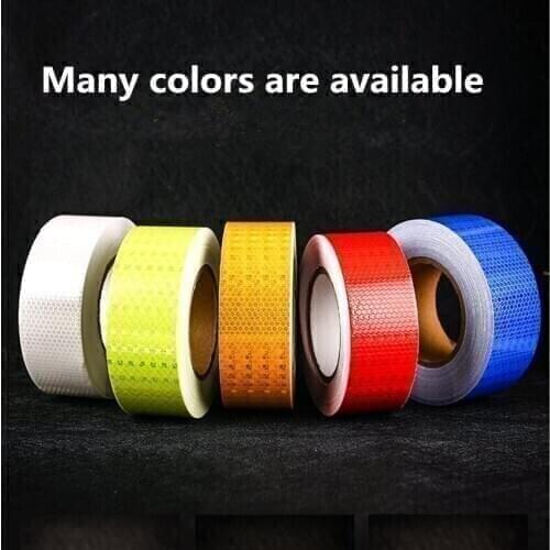 2020 Hot Car Warning Strip Reflector Sticker for renault sport hyundai i20 jaguar xf mini cooper r56 mercedes benz suzuki grand