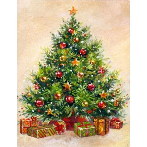 DIY Full Circle Diamond Diamond Painting Home Decoration Art Crafts Hotel Office Decoration And Gifts Christmas Tree