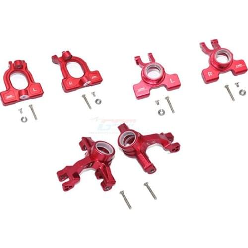 ARRMA 1/10 KRATON 4X4 4S BLX Aluminum alloy front C seat + front steering cup + rear cup set AR330519+AR330523+AR330522