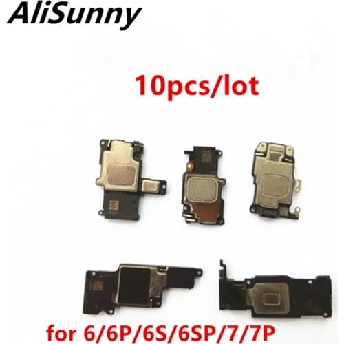 AliSunny 10pcs LoudSpeaker Flex Cable for iPhone 6 6S 7 Plus 7P Loud Speaker Sound Ringer Buzzer inner Ringtone Parts