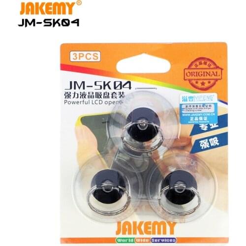 JAKEMY JM-SK04 Original LCD Opener Suction Cup with Metal Key Ring Disassemble For Mobile Phone Tablet Opening Repair Tools