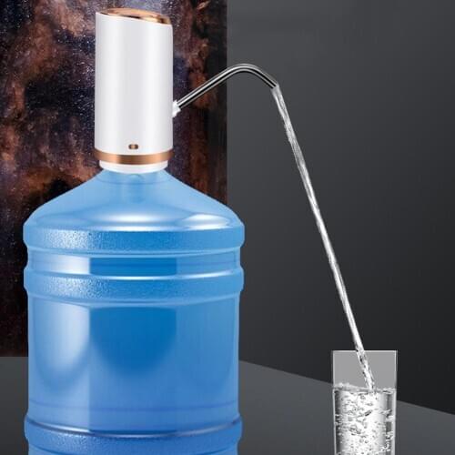 Portable Auto USB Rechargeable Electric Drinking Water Bottle Dispenser Pump Best replacement foryour homeuse top load dispenser