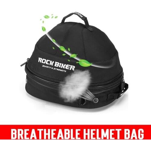 Motorcycle Profession Helmet Bag Fan Breathable BackPack Racing Helmets Luggage Bag Moto Travelling Handbag Rear Seat Bags