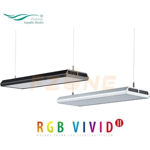 NEW Chihiros VIVID 2 Aquarium LED Light RGB Bulit-in Bluetooth App Control Smart Plant LED Lamp Lighting Free Shipping