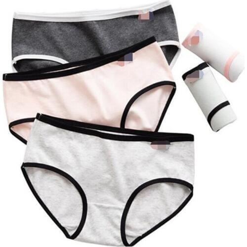 7 Pcs Cotton Underwear for Girls 2019 New Children Soft Panties Teenages Candy Color Briefs TWY-0189-7P