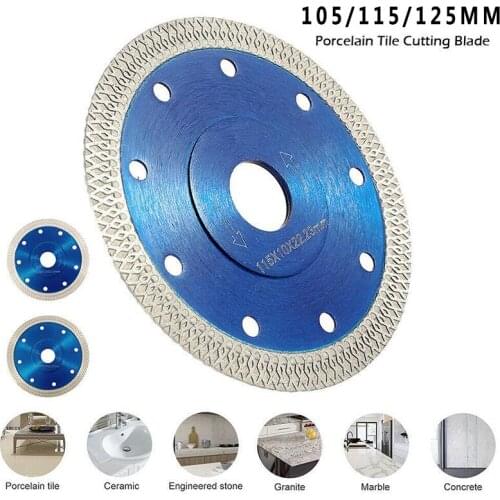 105/115/125mm Angle Grinder Grinding Blade Turbine Diamond Saw Blade Disc Ceramic Tile Granite Ceramic Marble Diamond Saw Blade