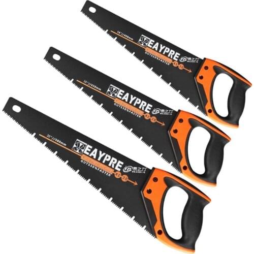 Universal Hand Saw Fast Cutting Wood Plastic Tube Trim Gardening Branch Woodworking Household 3 Sizes