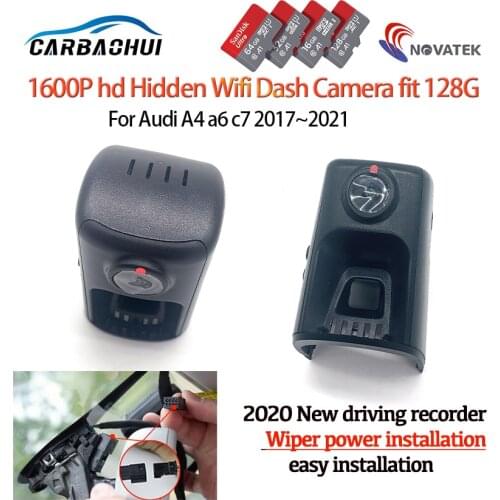 New Plug and play Car DVR Video Recorder Dash Cam Camera For Audi A4 A4L A6 c7 2017~2020 2021 hd 1600P high quality