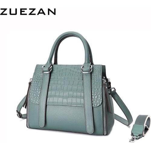 Womens Bags, Satchel Handbag, 100% Real Cow Skin,Womens Genuine Leather Shoulder Bag, Cross body Bag, A568