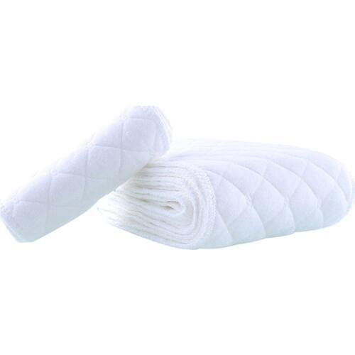 10PCS Baby Cotton Diaper Washable Reusable Baby Infant Diaper Soft Liners Insert Cotton White Child Panties Nappy Changing