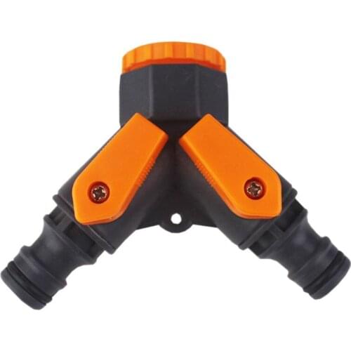 3 Way Valve Water Diversion Controller Distributor Connector Garden Yard Tap Hose Pipe Splitter Garden Irrigation Adapter Home I