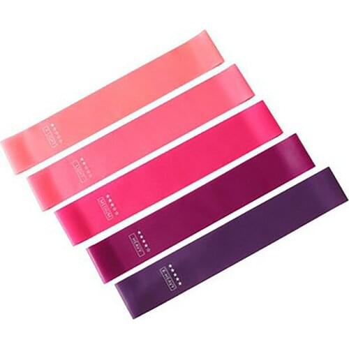 5pcs Elastic Bands For Fitness Training Pull Rope Strength Resistance Bands Pilates Sport Bands Crossfit Workout Equipment
