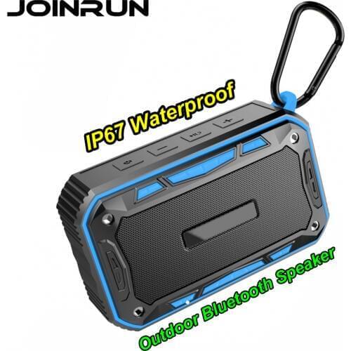 Joinrun Wireless Bluetooth Speaker Portable Outdoor Speaker Waterproof Dust proof for Indoor/Outdoor Activities with FM Radio