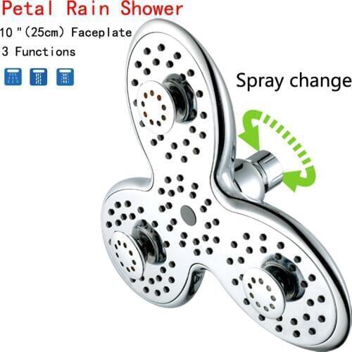 To asperse top spraying hot new xiamen ABS plating all American dark rain shower shower nozzle manufacturers selling