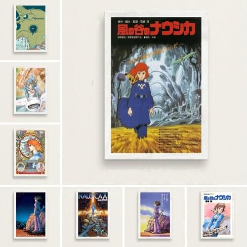 Hd Prints Home Decor Pictures Anime Girl Japan Monster Green Wall Artwork Modular Poster Painting Canvas Living Room No Framed