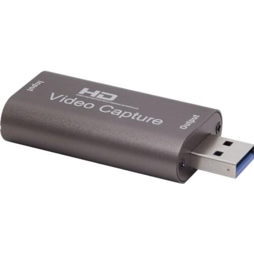 HD 4K Video Capture Card USB3.0 2.0 HDMI Video Grabber Record Box for PS4 Game DVD Camcorder Camera Recording Live Streaming