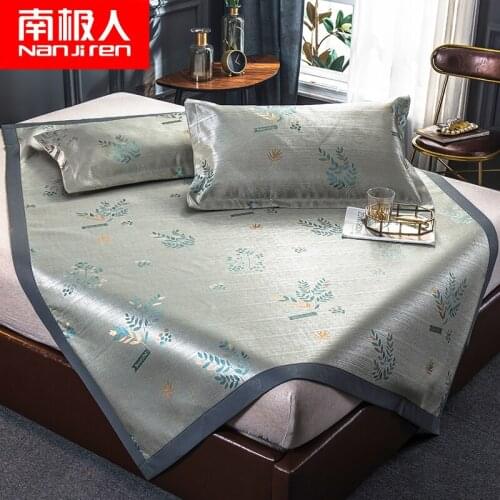 Ice mat three piece 1.8m bed summer folding 1.5 double single summer soft mat 2m