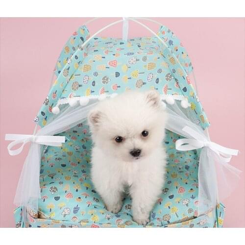 Z30 Pet Bed Summer Dog Cat Tent Nest Dog House Cage for Small Middle Large Dog Cat Tent Breathable Puppy Kennel Pet Accessories