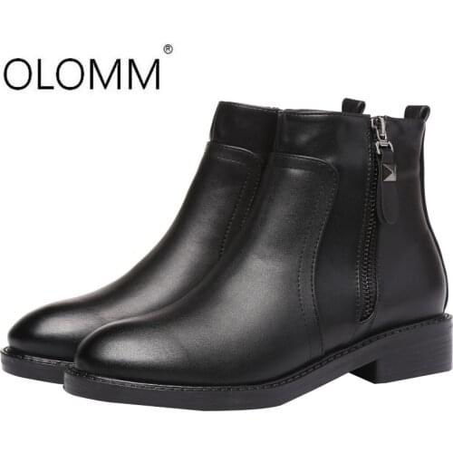Mulheres Botas Women Boots Winter Thick Wool Lined Women Snow Boots Large Size Women Winter Shoes
