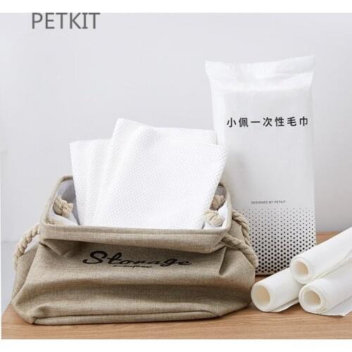 PETKIT Disposable Dog Towel Quick-drying Absorbent Extra Large Bath Towel Teddy Bath Towel Supplies Dog AccessoriesCat Grooming