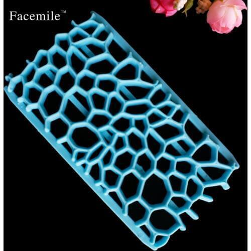 Fondant Embosser Cookie Cupcake Cutter Diamond Leopard Pattern Shaped Biscuit Molds Icing Embosser Stencil Mould Cake Tool 54053