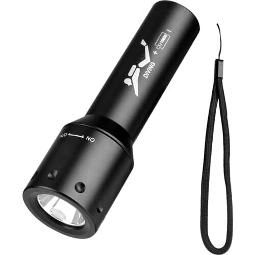 Professional Diving Flashlight LED Underwater Flashlamp Outdoor Torch Lanterna LED Working Lamp for Diving Emergency Lamp