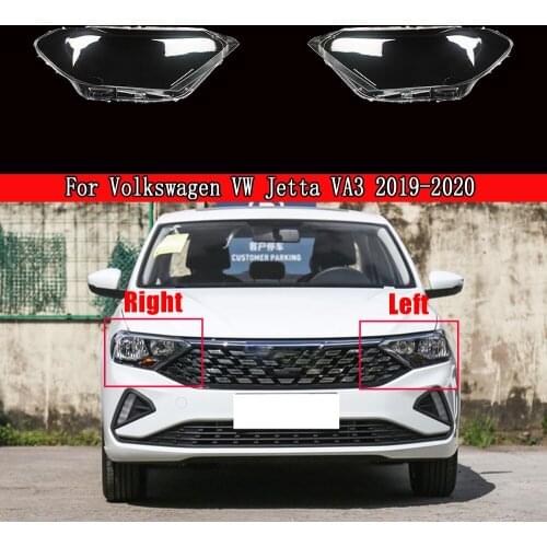 Headlamp Transparent Cover Lampshade Headlight Shell Cover Lens Glass Car Accessories For Volkswagen VW Jetta VA3 2019 2020