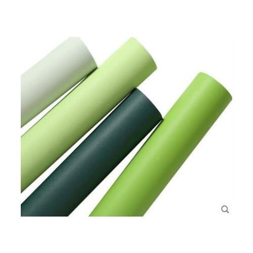 Wallpaper self-adhesive bedroom warm wallpaper waterproof solid color bedroom wall sticker furniture renovation stickers