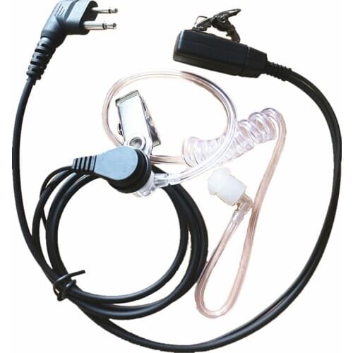 10x Security Acoustic Air Tube Headset Earpiece PTT Mic For Motorola Two Way Radio Mag One BPR40 EP450 AU1200 AV1200 EP450