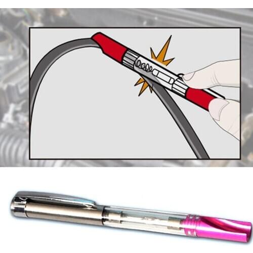 1Pcs Car Ignition Test Pen Auto Lgnition Spark Indicator Tester Auto Car Plugs Wires Coils Safety Diagnostic Pen Safe To Use