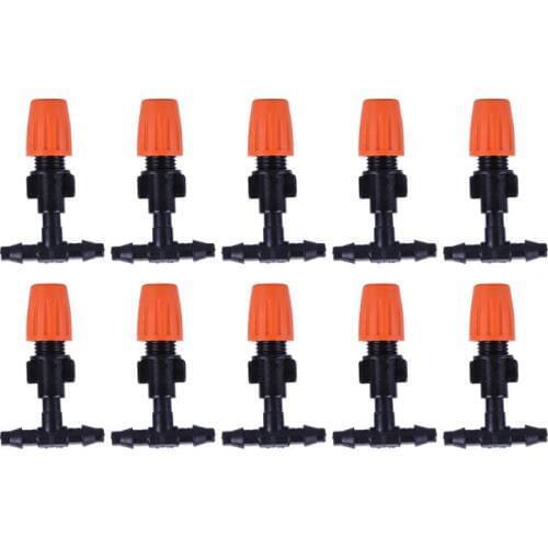 10pcs DIY Micro Drip Irrigation Plant Self Watering Garden Hose Sprinklers