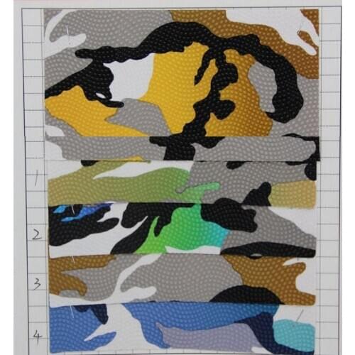 10 yards Pearl Camouflage artificial PVC leather fabric for Bags, gloves, shoes, belts, furniture free shipping