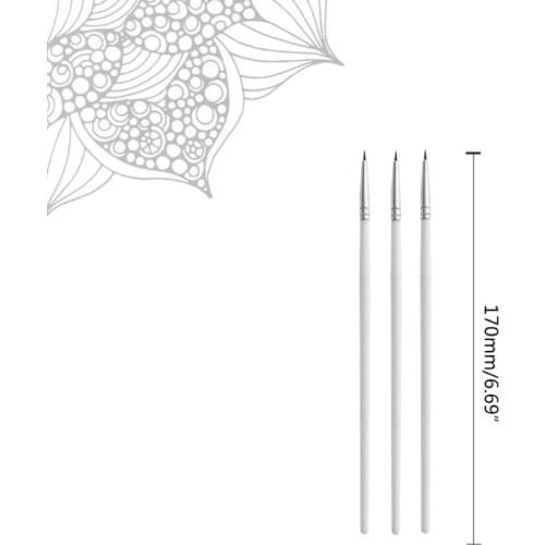 16pcs Mandala Dotting Pen Tools Set for Rock Painting Pottery Clay Modeling Embossing Art Supplies E56C